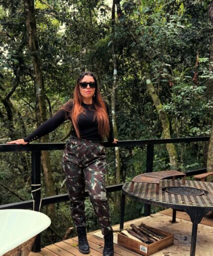 Calça estilo militar
